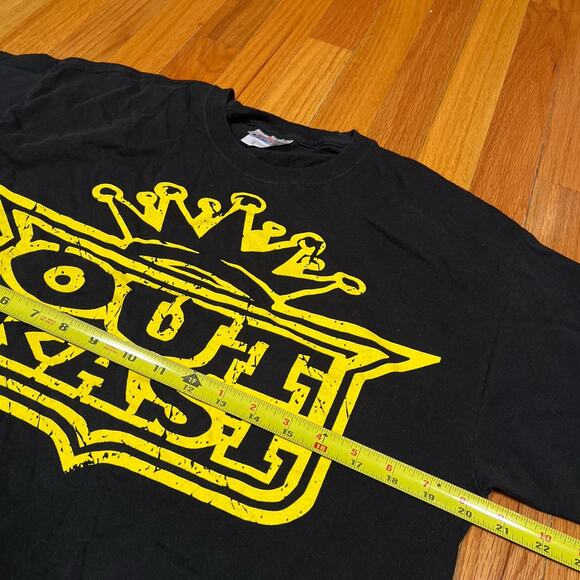 Vintage Y2K OutKast Crown Logo Music Band T-Shirt Men’s Large Hanes Heavyweight - Picture 5 of 6